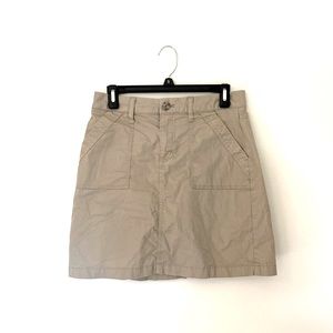 Croft & Barrow Khaki Cargo Skort